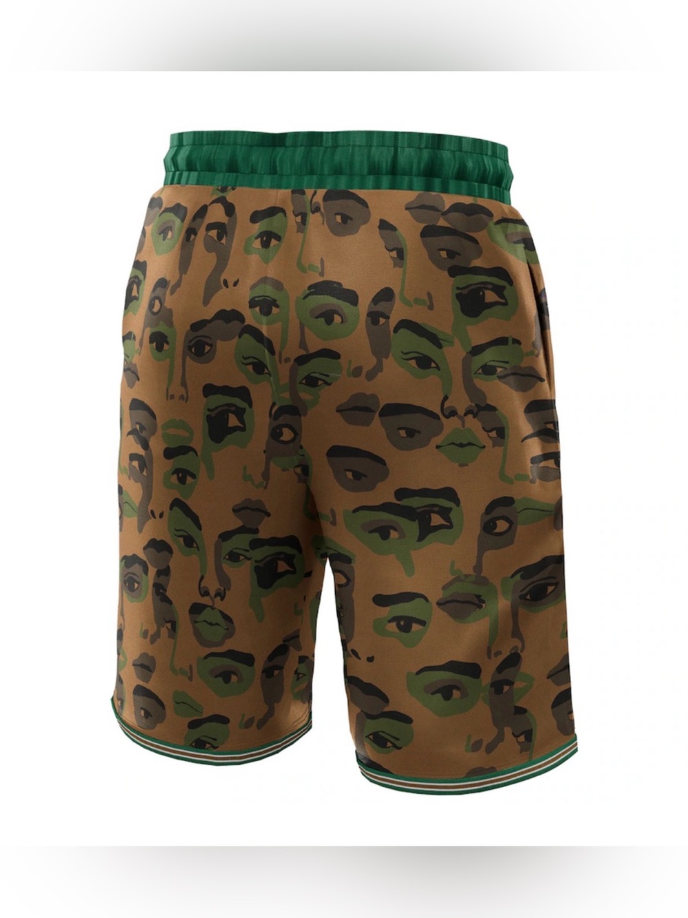 New NBA & KidSuper Studios Fanatics Brown Boston Celtics Hometown Shorts S-3XL - Picture 12 of 12